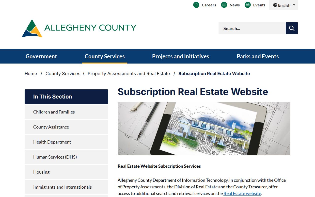 Upper St. Clair Township street directory subscription real-estate access information