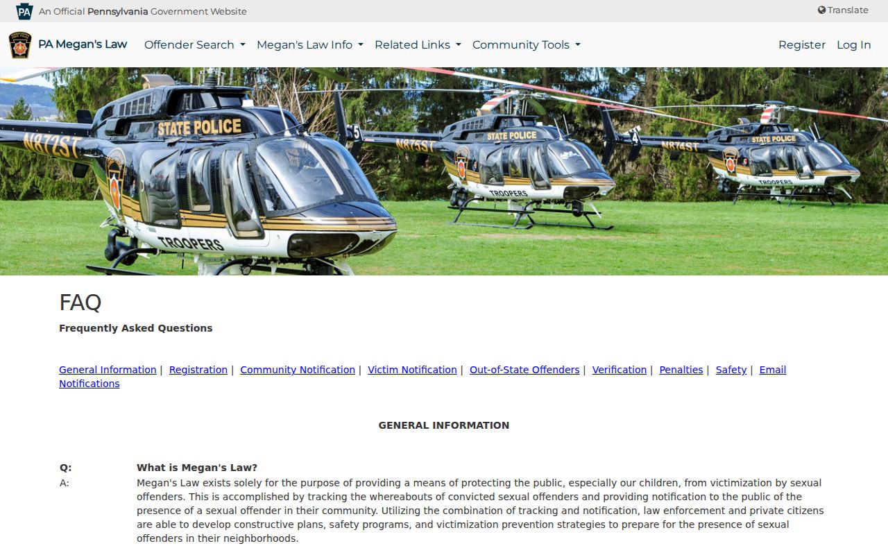 Upper St. Clair Township neighbors Megan’s Law use warning